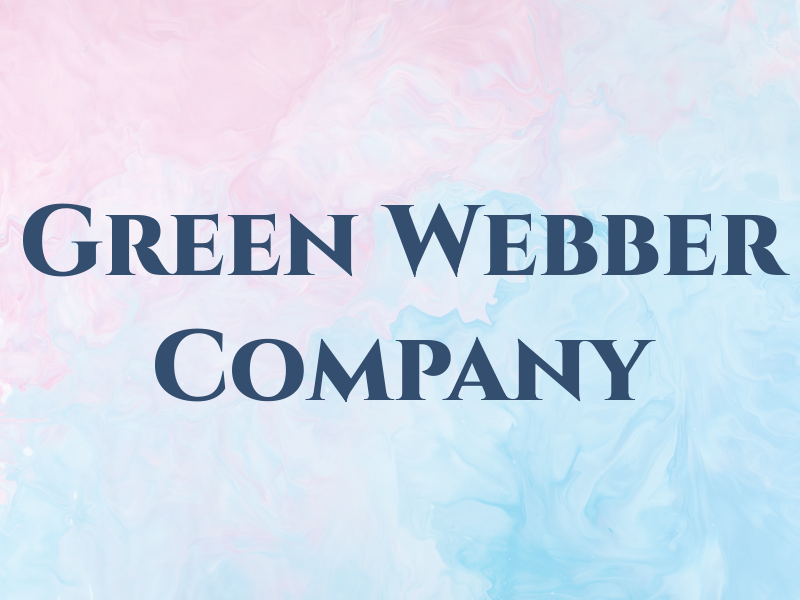 Green Webber Company