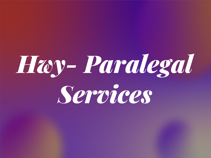 Hwy- LAW Paralegal Services