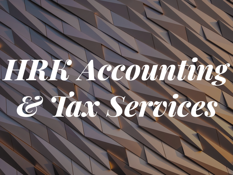 HRK Accounting & Tax Services