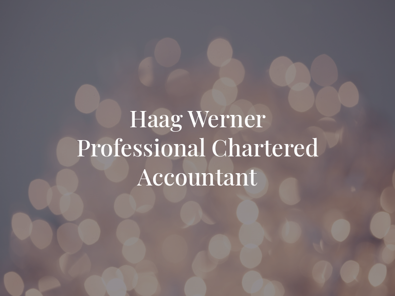 Haag Werner Professional Chartered Accountant