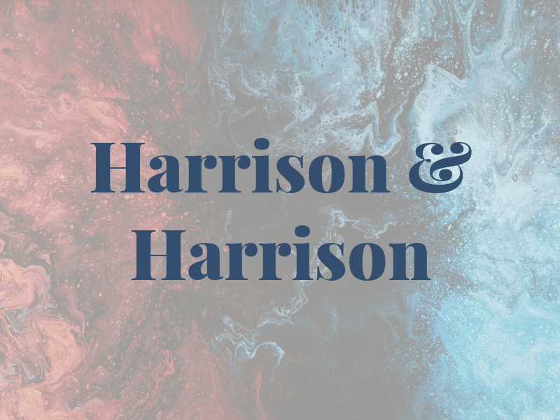 Harrison & Harrison