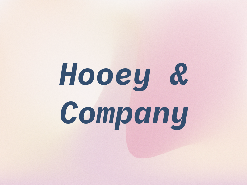 Hooey & Company