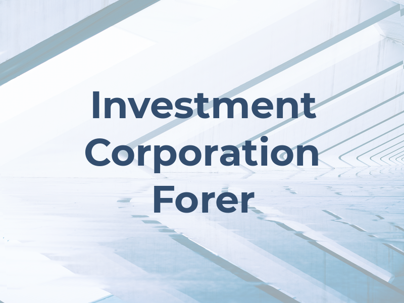 IPC Investment Corporation - Cam Forer