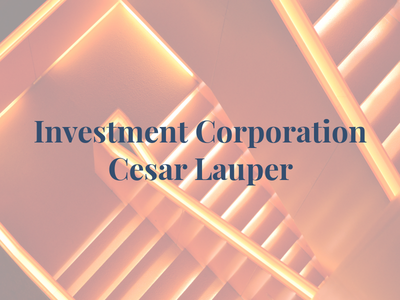 IPC Investment Corporation - Cesar Lauper