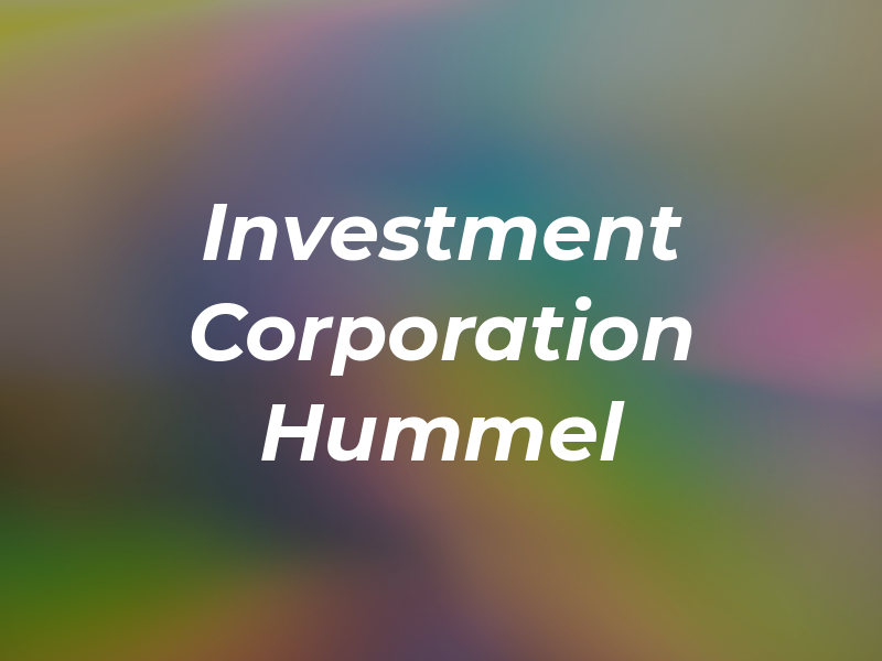 IPC Investment Corporation - Jim Hummel