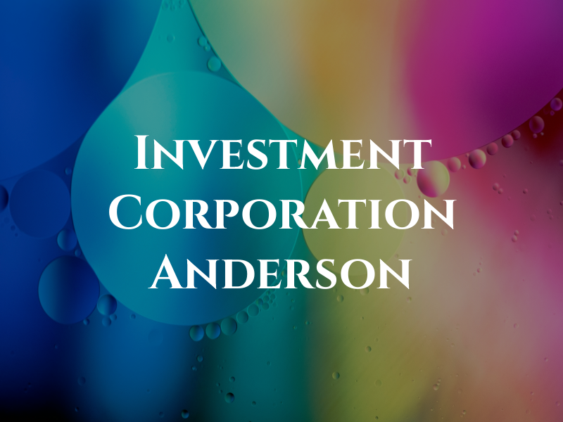IPC Investment Corporation - Roy Anderson