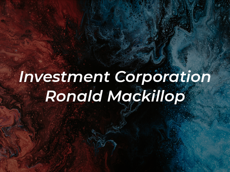 IPC Investment Corporation - Ronald Mackillop