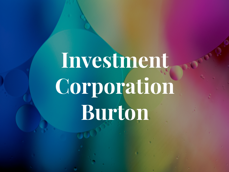 IPC Investment Corporation - Ted Burton