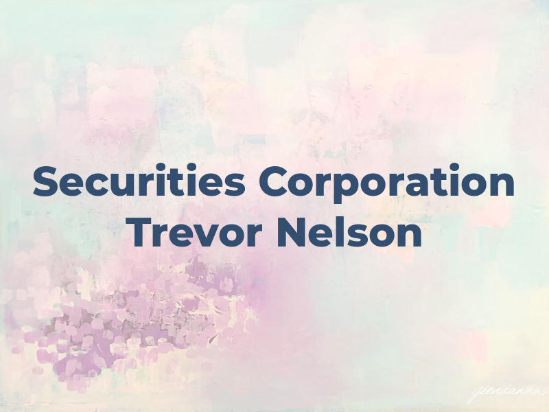 IPC Securities Corporation - Trevor Nelson