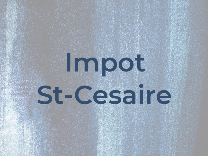 Impot St-Cesaire