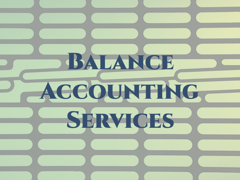 In Balance Accounting Services