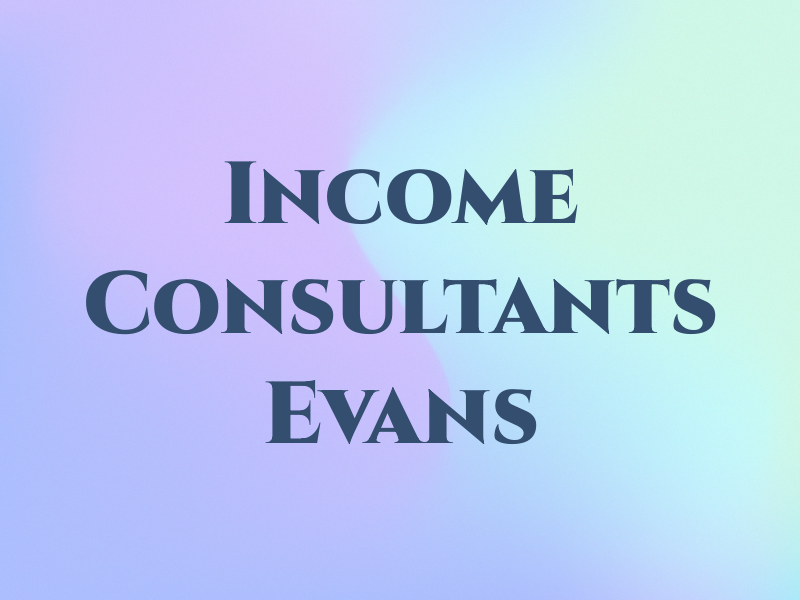 Income Tax Consultants - Bob Evans