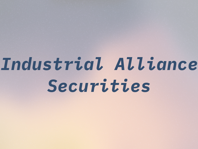 Industrial Alliance Securities