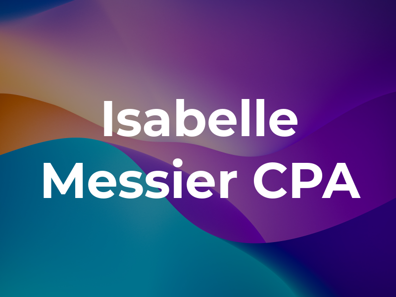 Isabelle Messier CPA