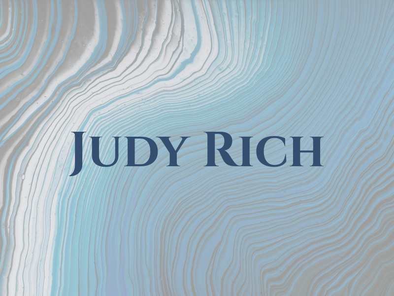 Judy Rich