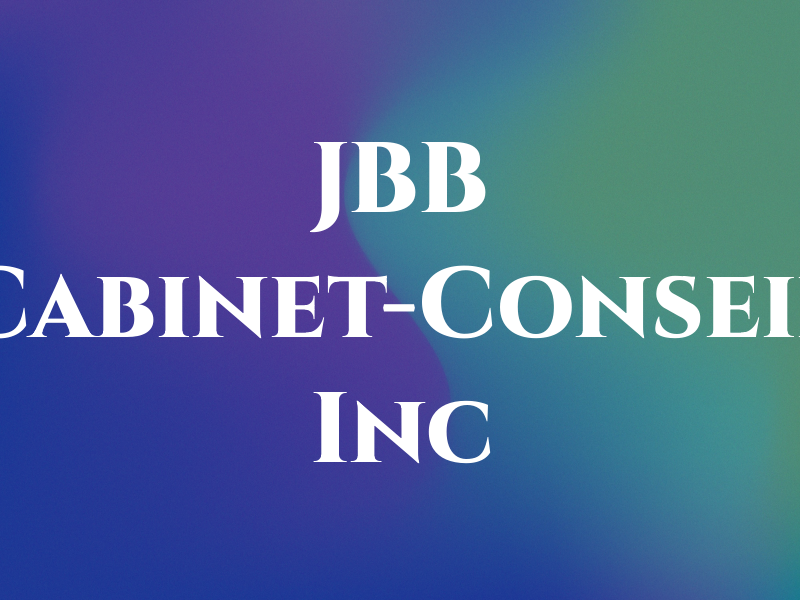 JBB Cabinet-Conseil Inc