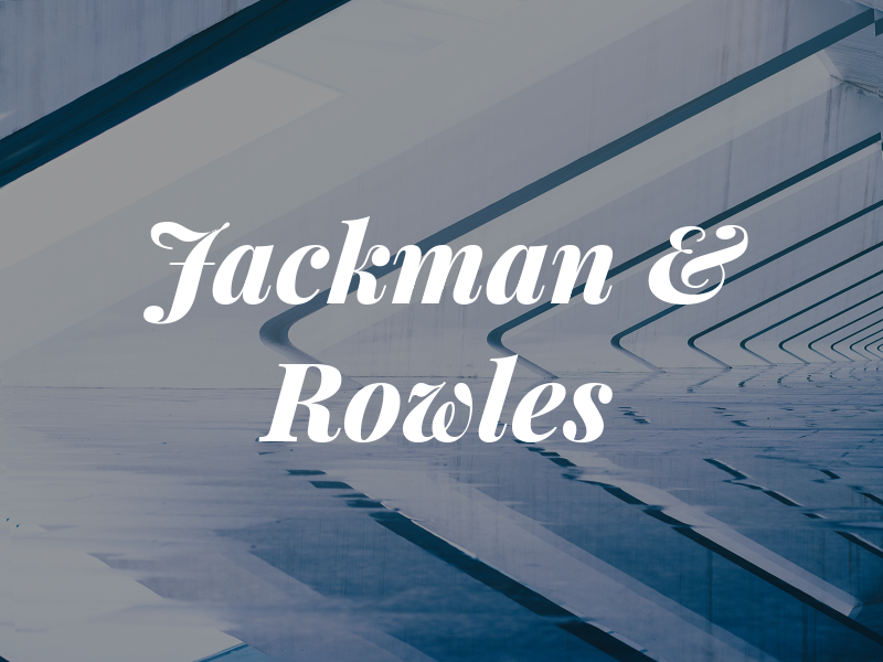 Jackman & Rowles