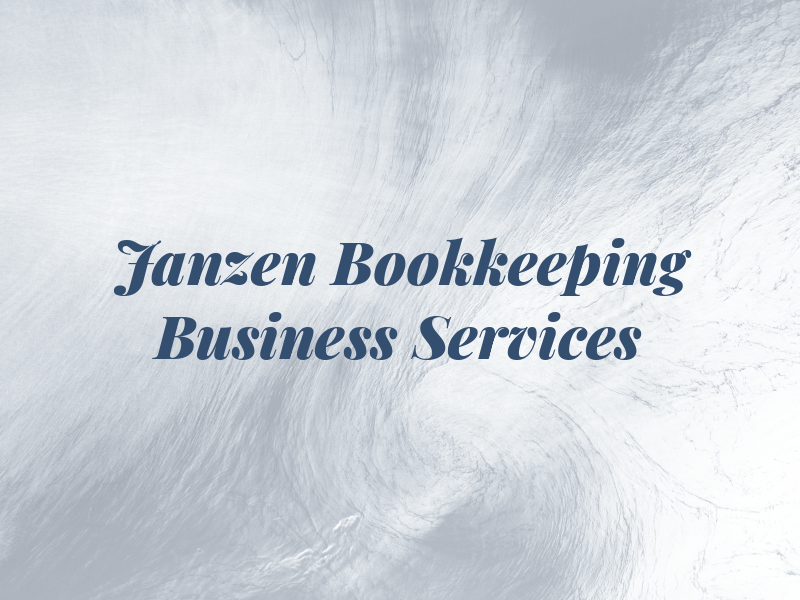 Janzen Bookkeeping & Business Services