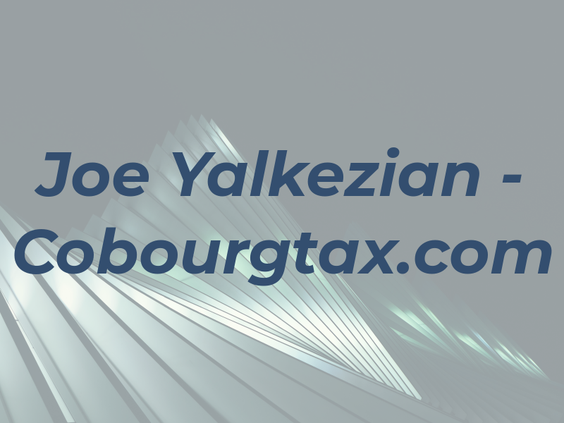 Joe Yalkezian - Cobourgtax.com