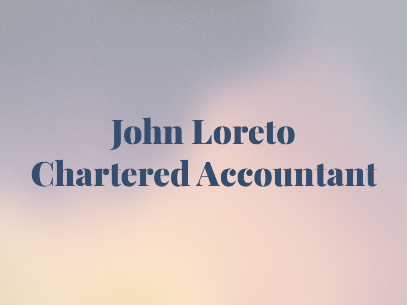 John J Loreto Chartered Accountant