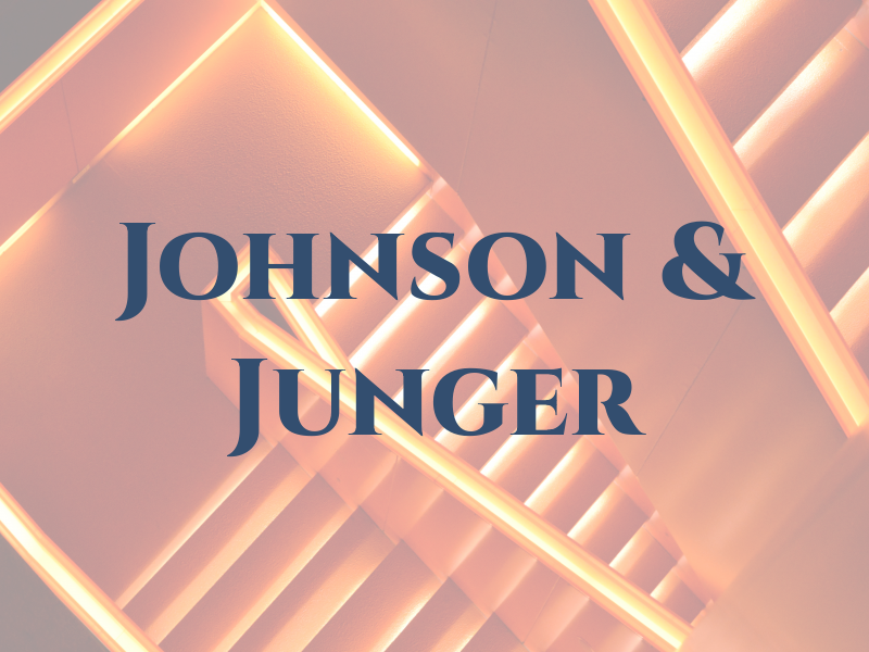 Johnson & Junger