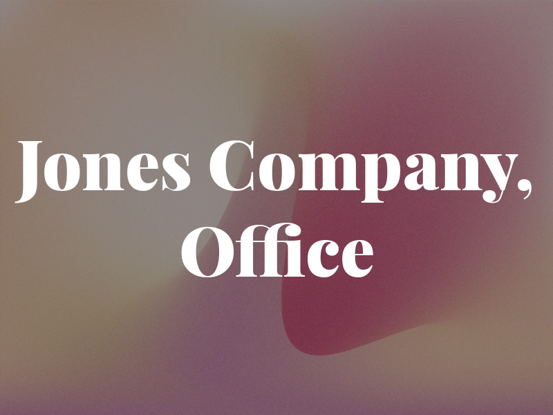 Jones and Company, Law Office