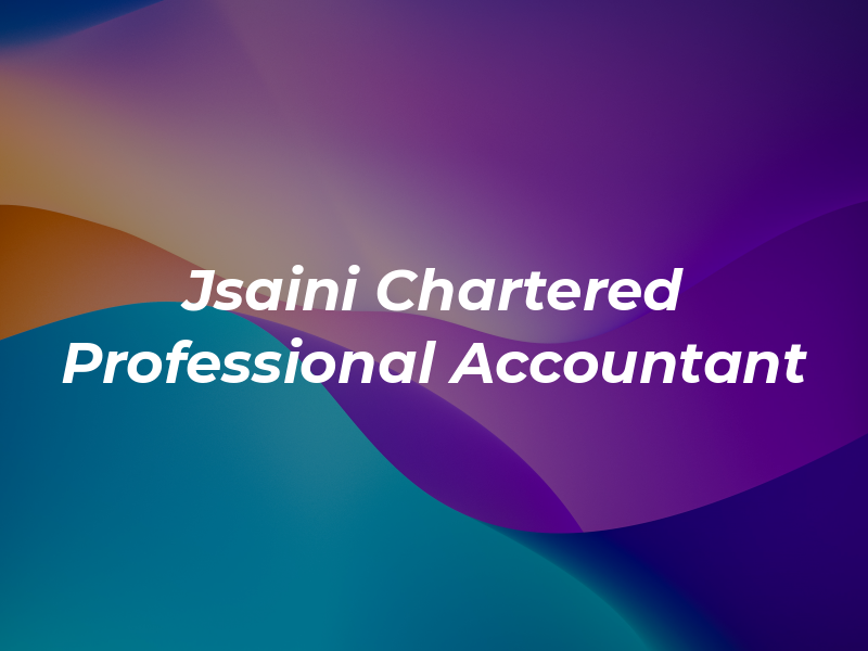 Jsaini Chartered Professional Accountant