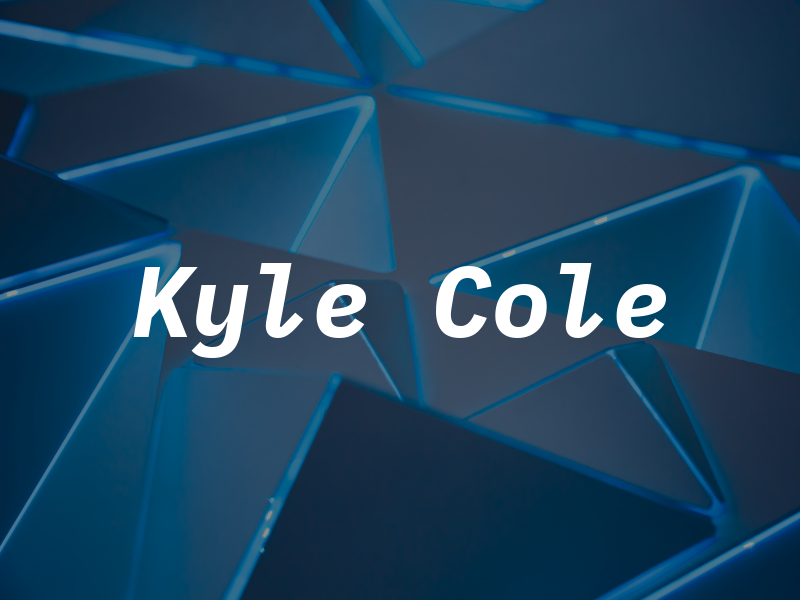 Kyle Cole