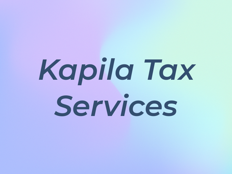 Kapila Tax Services