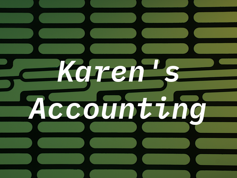 Karen's Accounting