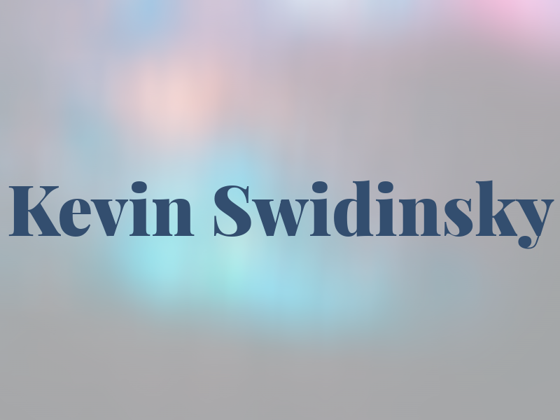 Kevin Swidinsky