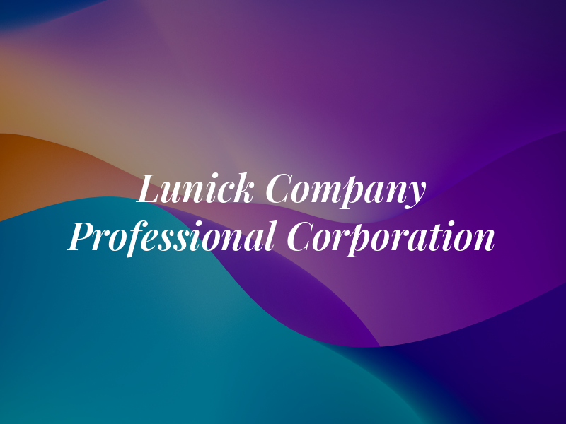 Lunick & Company CPA Professional Corporation