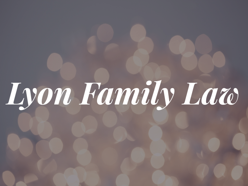 Lyon Family Law