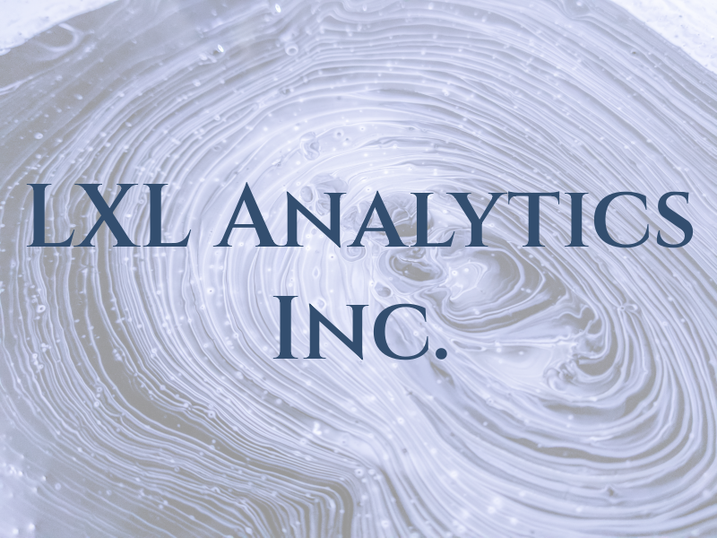 LXL Analytics Inc.