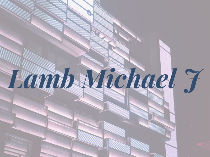 Lamb Michael J