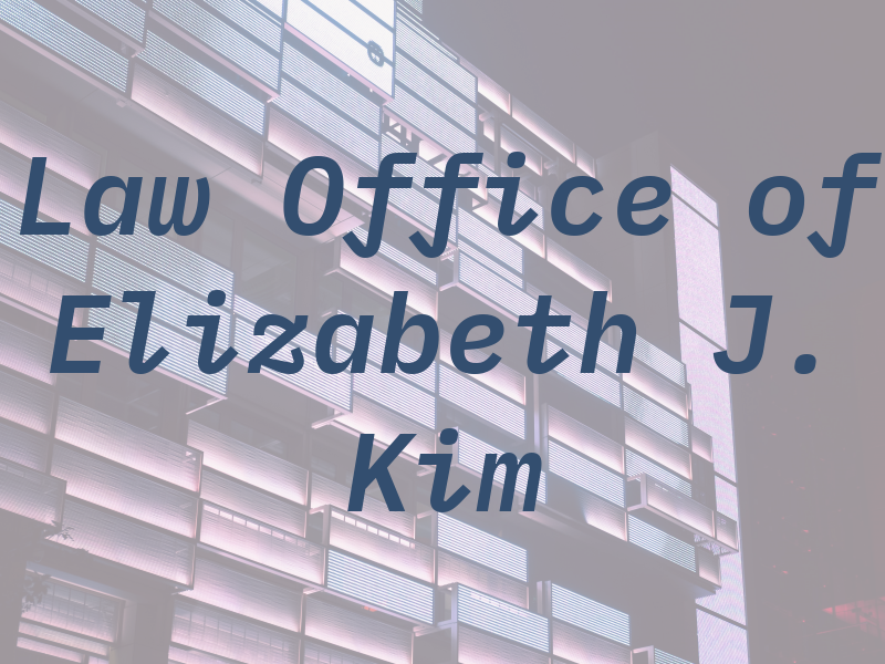 Law Office of Elizabeth J. Kim