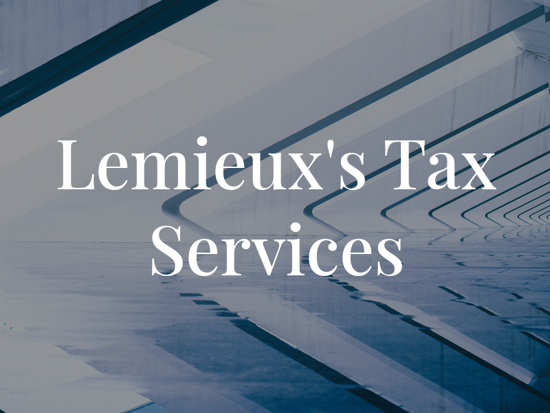 Lemieux's Tax Services