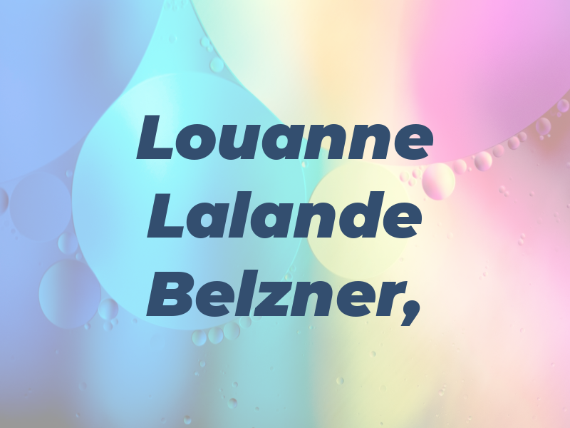 Louanne Lalande Belzner, CPA