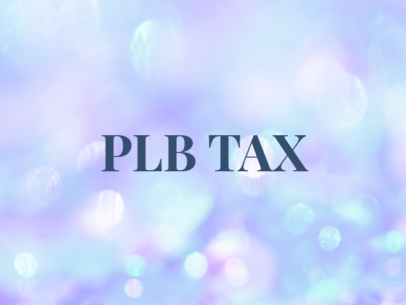 PLB TAX