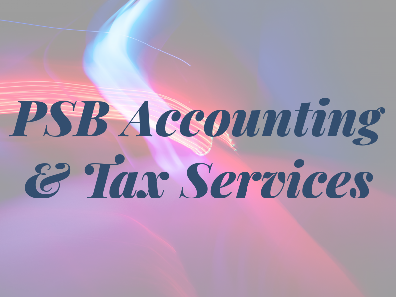 PSB Accounting & Tax Services