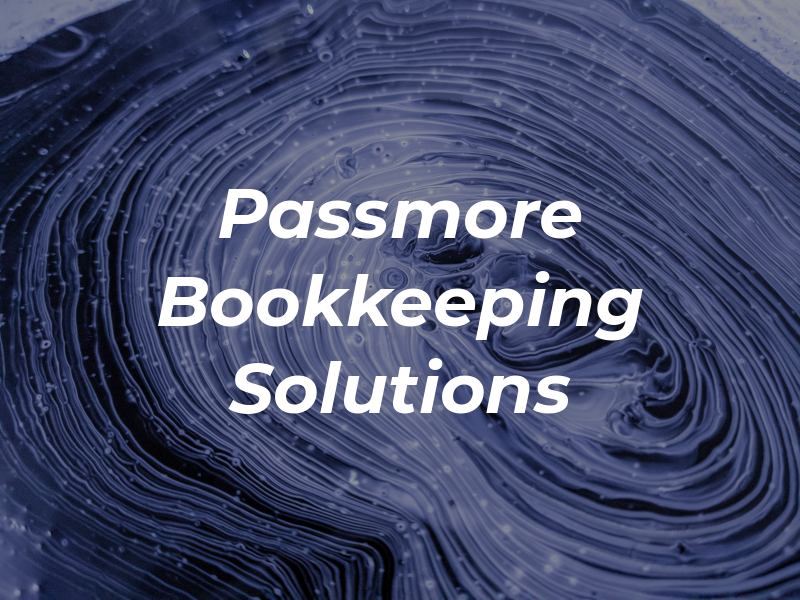 Passmore Bookkeeping & Tax Solutions