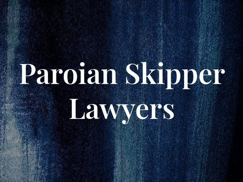 Paroian Skipper Lawyers