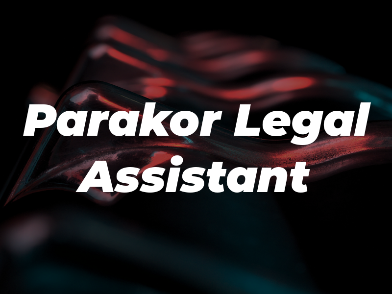 Parakor - the Legal Assistant