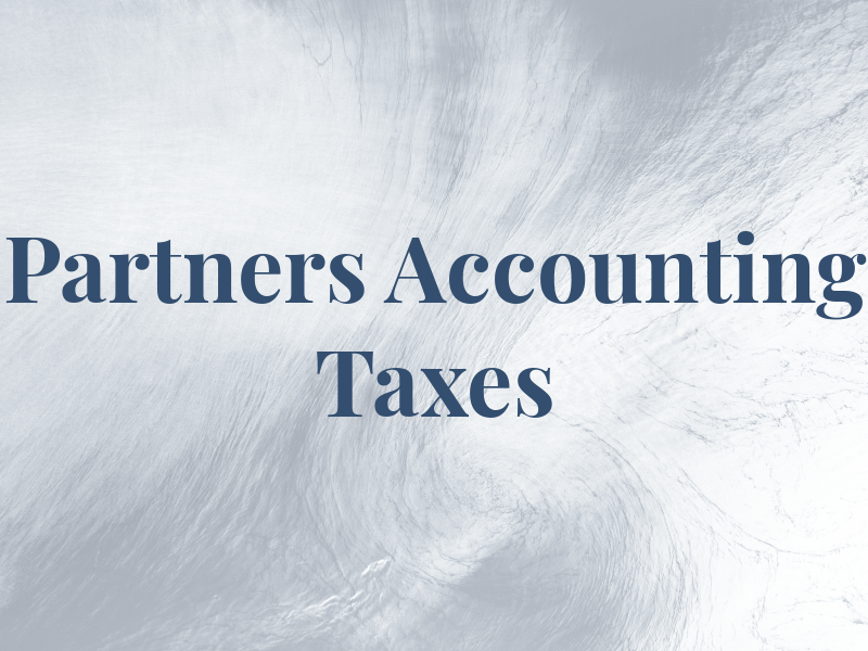 Partners Accounting and Taxes