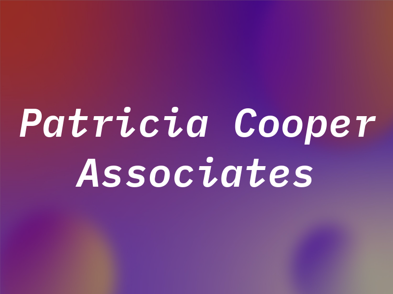 Patricia Cooper and Associates