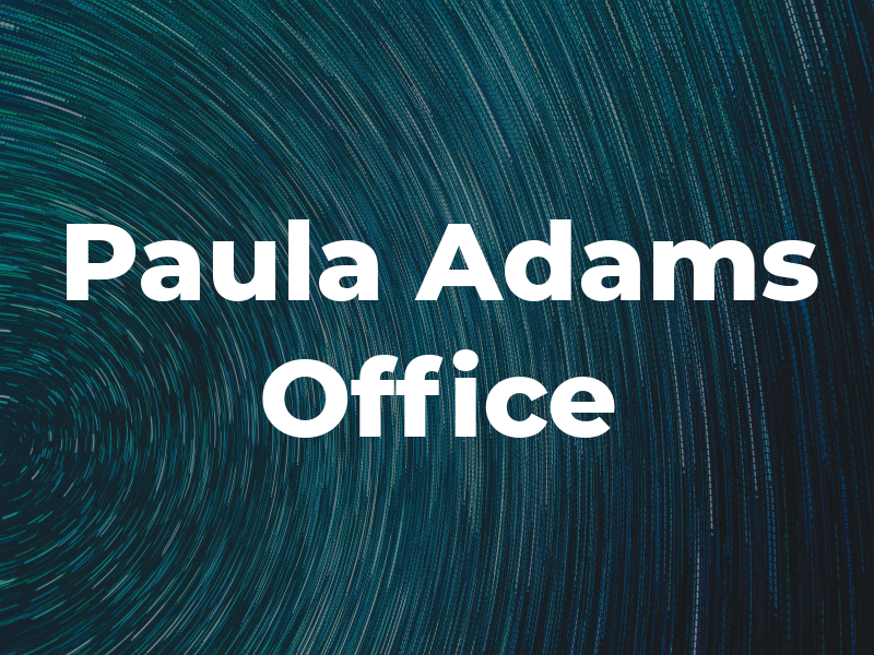 Paula V Adams Law Office