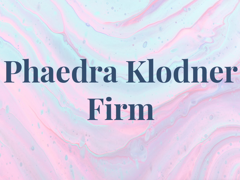 Phaedra Klodner Law Firm