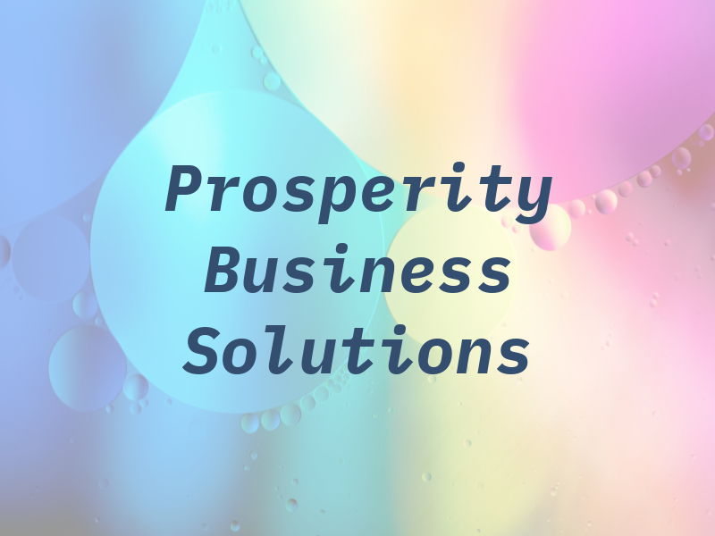 Prosperity Business Solutions
