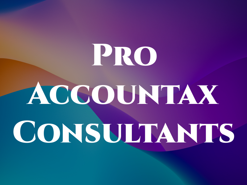 Pro Accountax Consultants