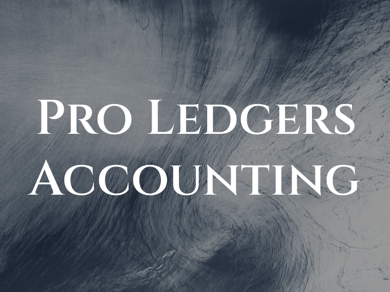 Pro Ledgers Accounting